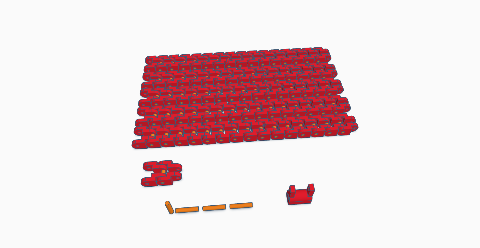 Print-in-Place Chain Link